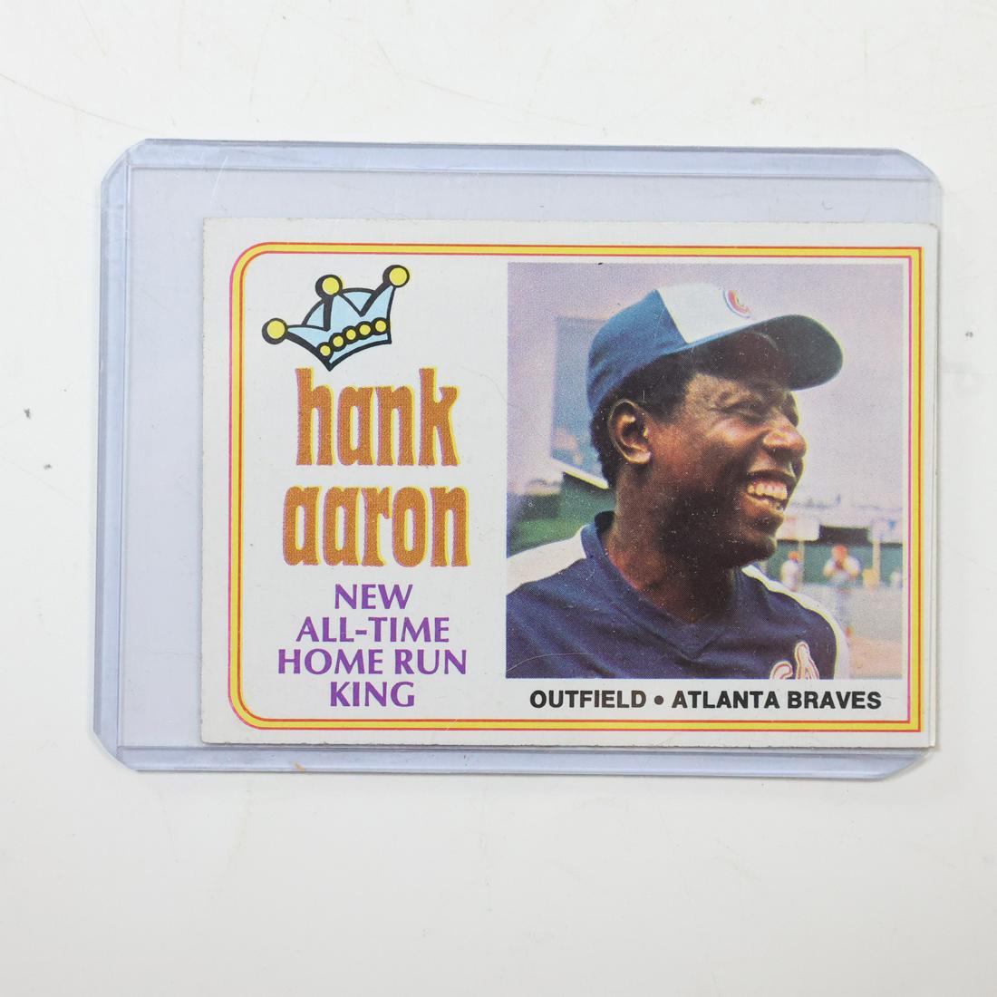 1974 Topps Hank Aaron Home Run King #1 (1 of 6)