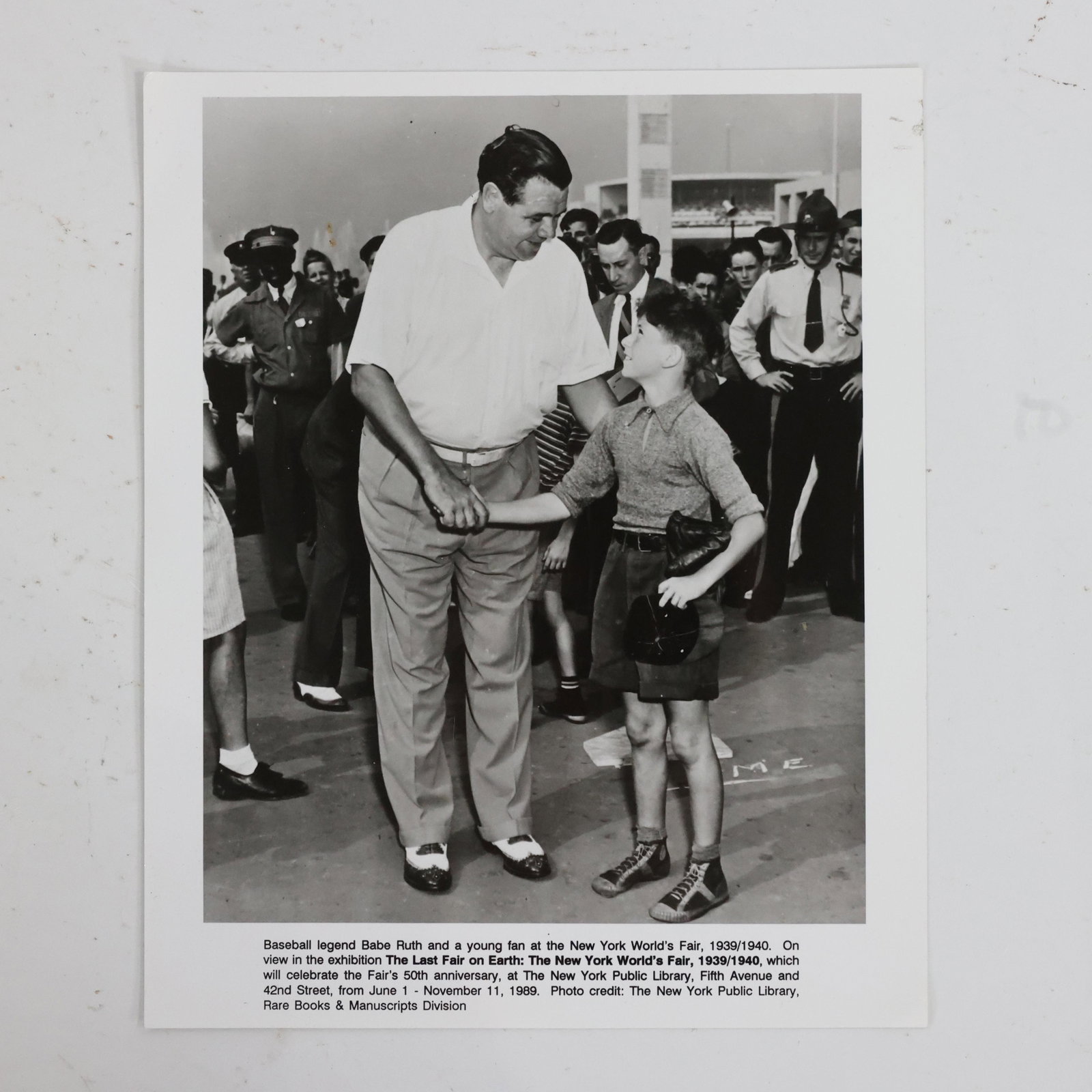 Babe Ruth Photo NY World Fair 1939 (1 of 10)