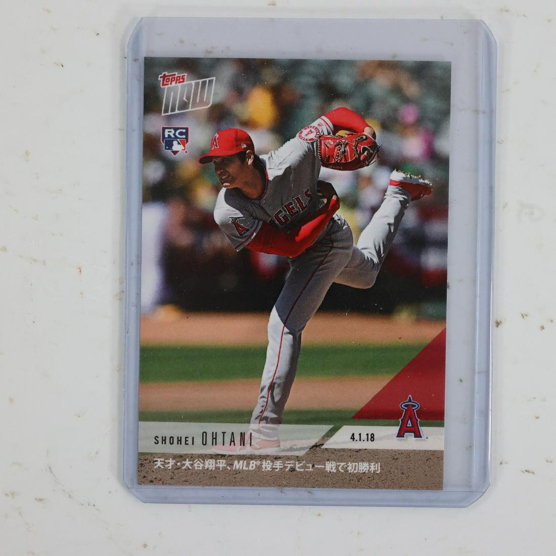 Shoei Ohtani Topps Now 4-1-18 #23J (1 of 4)