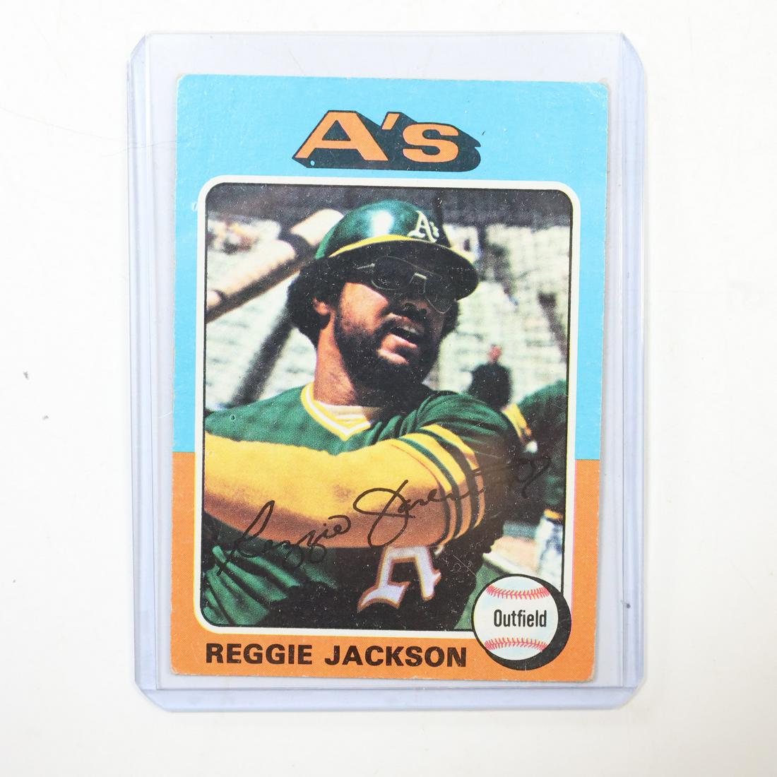 1975 Topps Reggie Jackson (1 of 6)