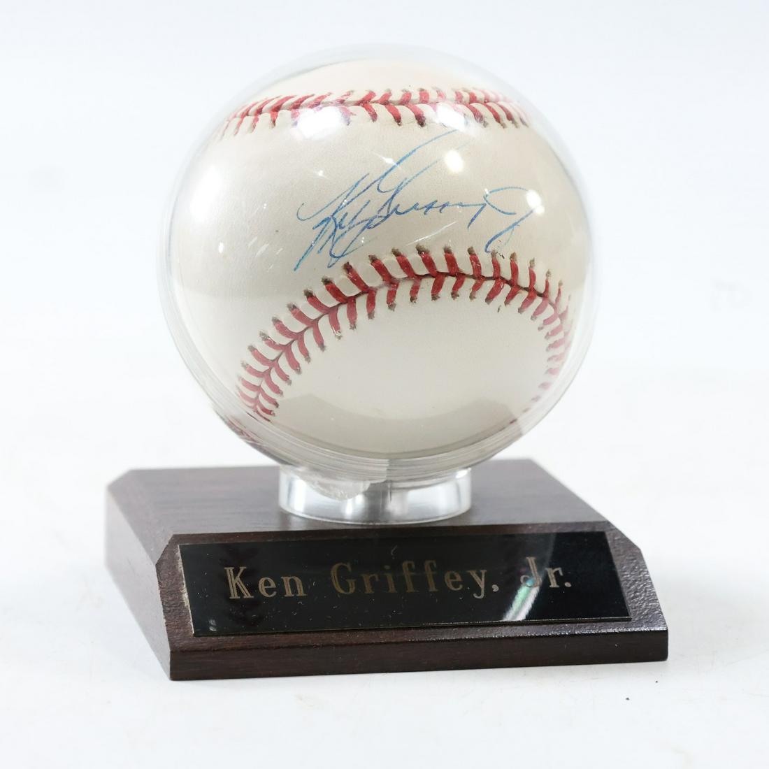 Ken Griffey Jr Autograph Ball Gene A Budig Ball (1 of 6)