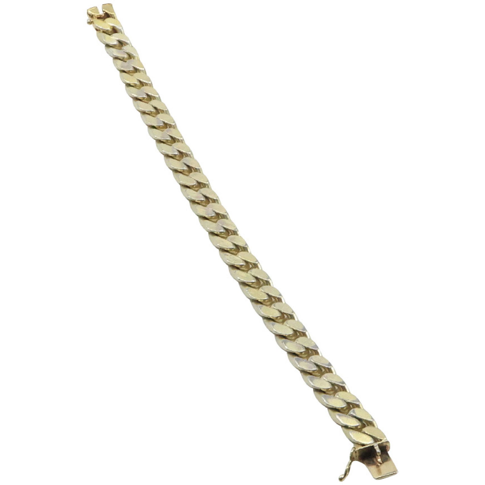 marked Drouply Germany Heavy Sterling Silver Men's Bracelet, weight 1.70 oz. (1 of 12)