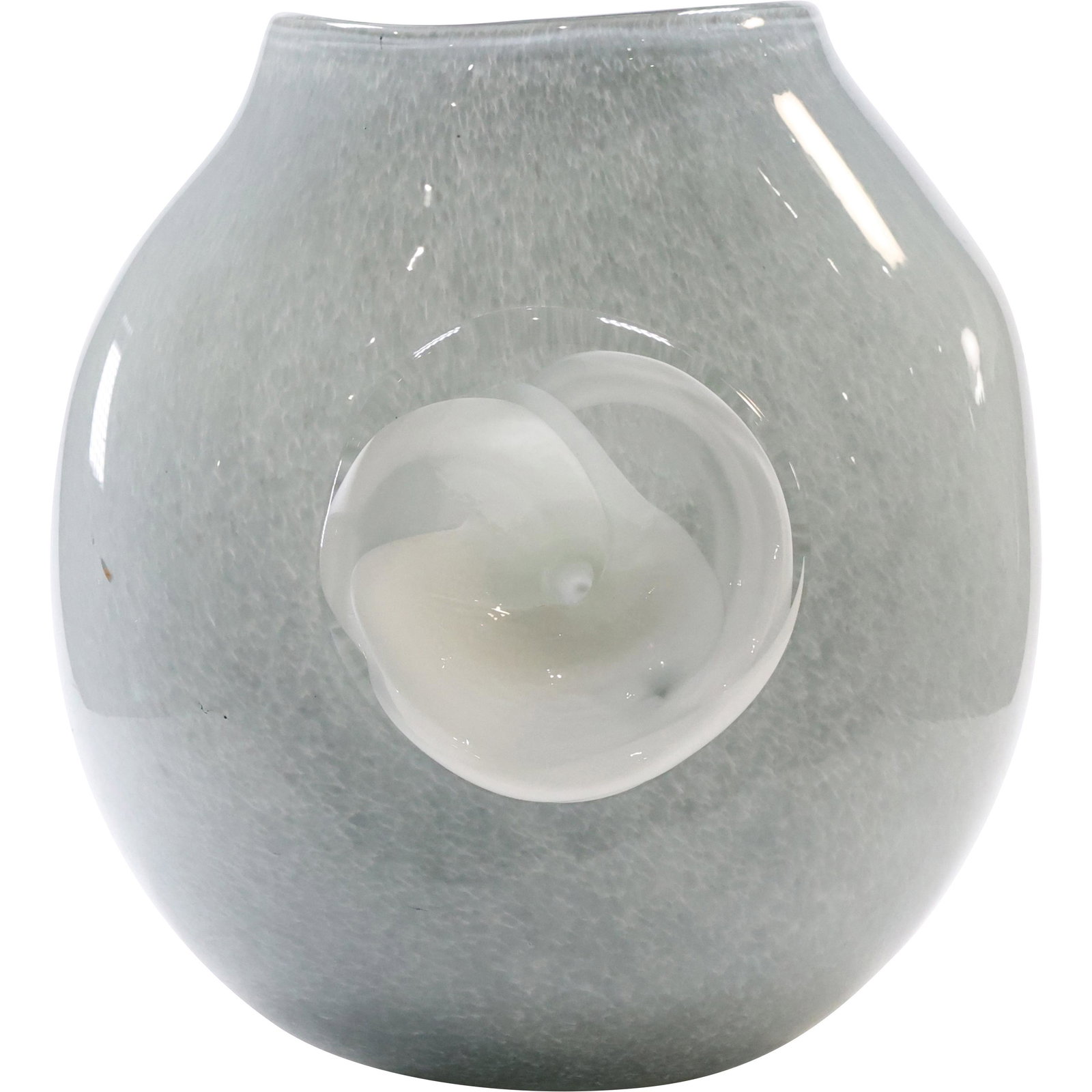 Modern Design Grey Color Art Glass Vase (1 of 9)