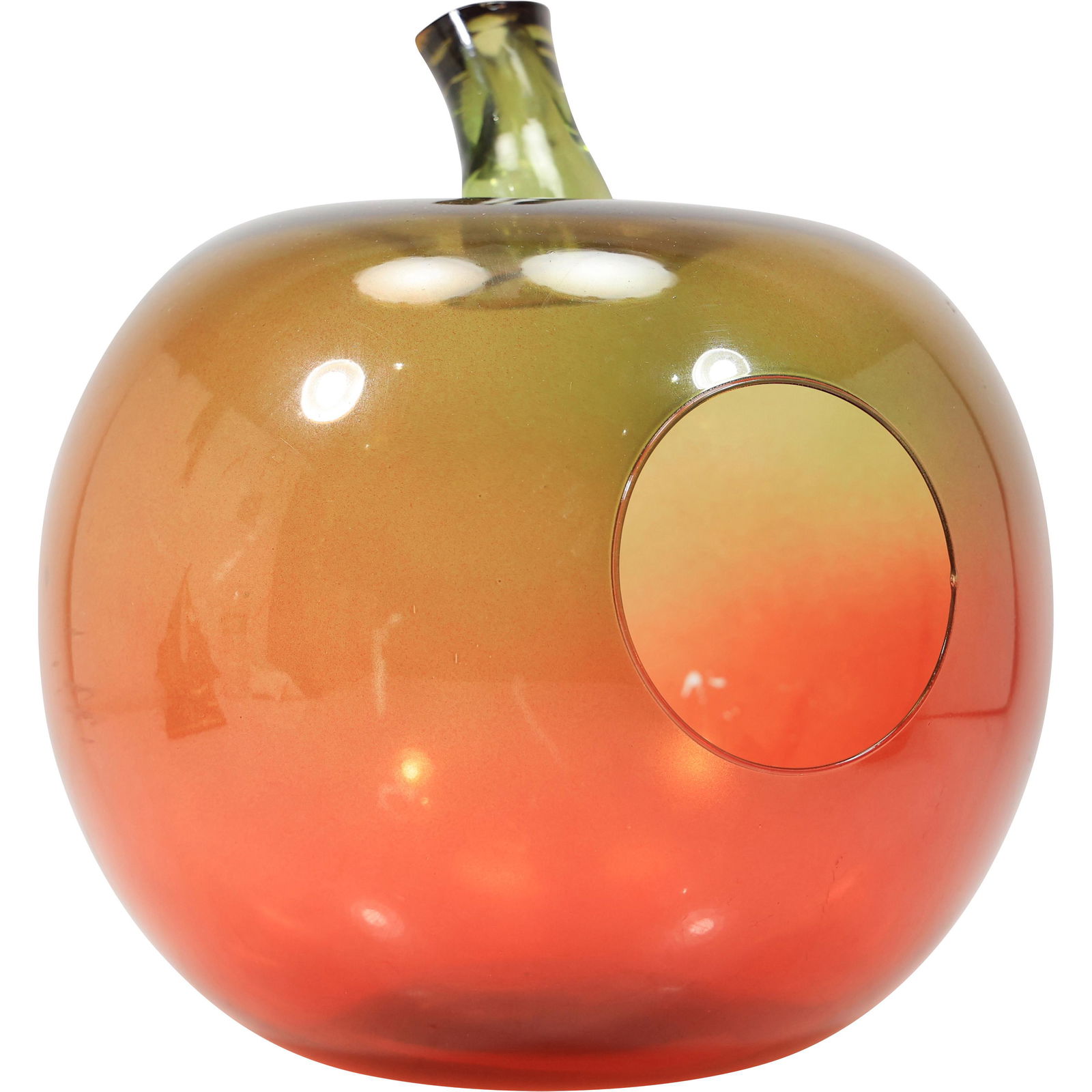 Large Glass APPLE Candy / Cookie Jar, Made in Spain (1 of 20)