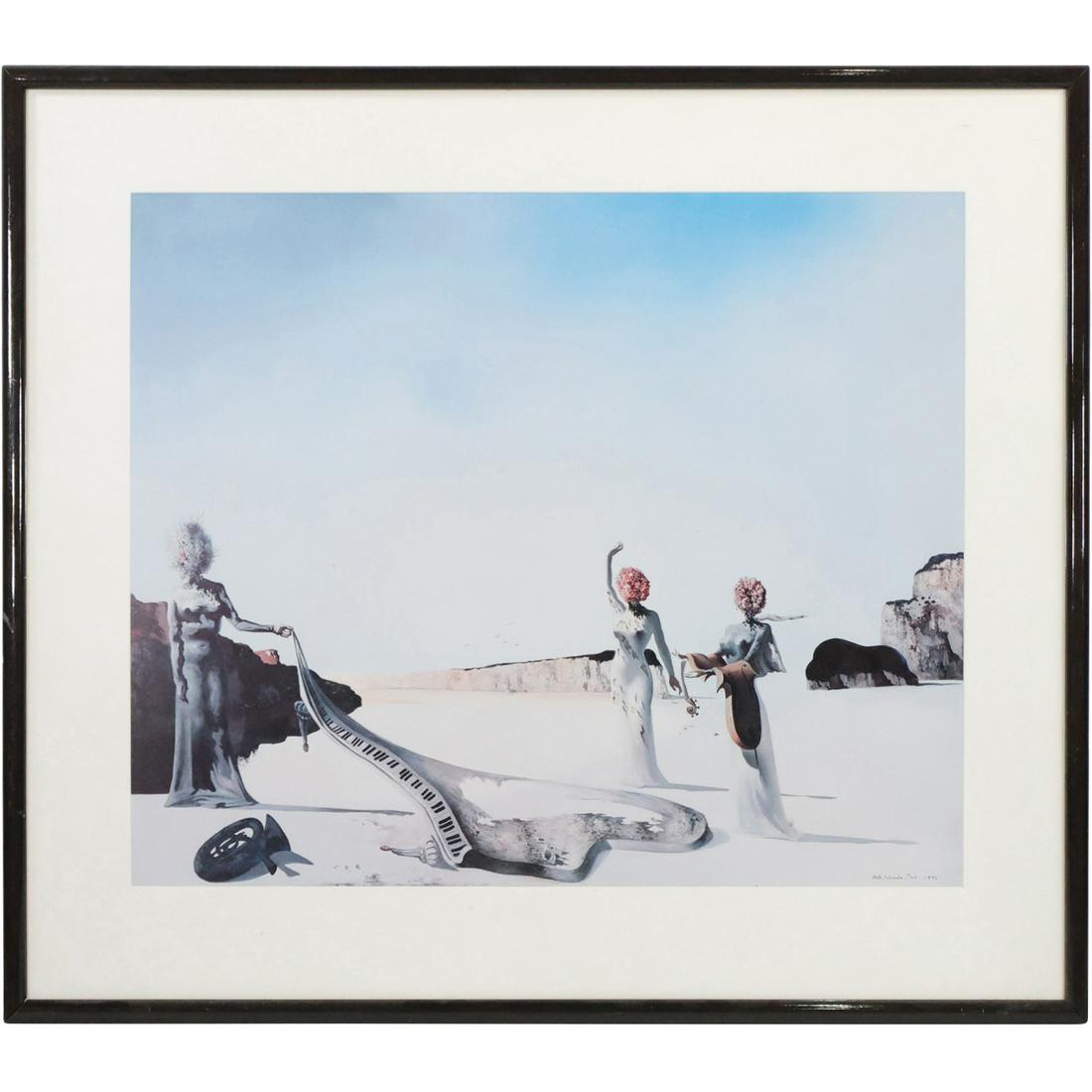 Salvador Dali Surrealism Print Poster Framed (1 of 15)