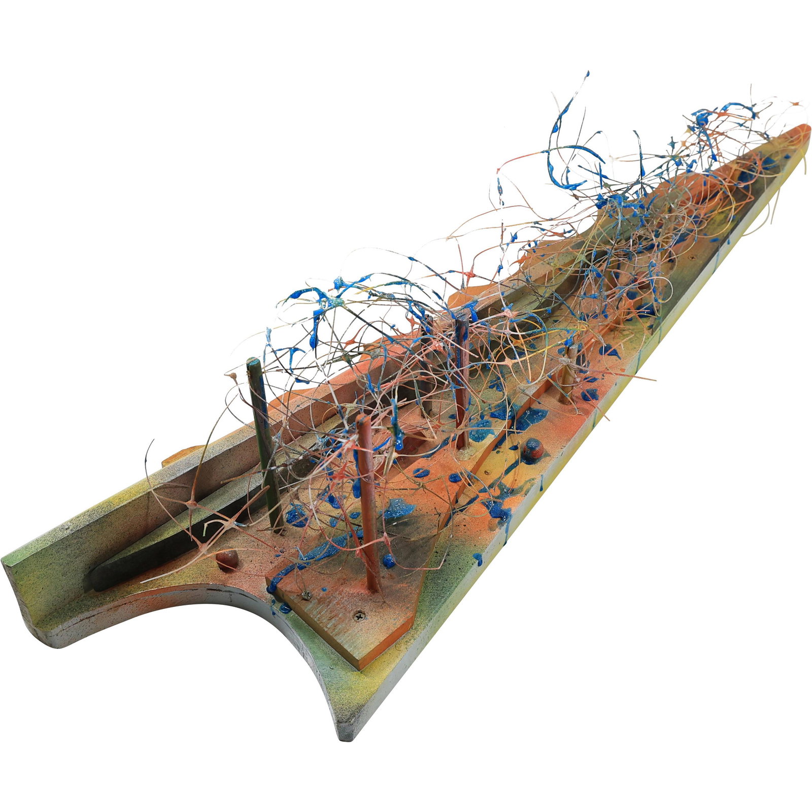 Modernism Abstract Assemblage Art Mixed Media Sculpture (1 of 20)