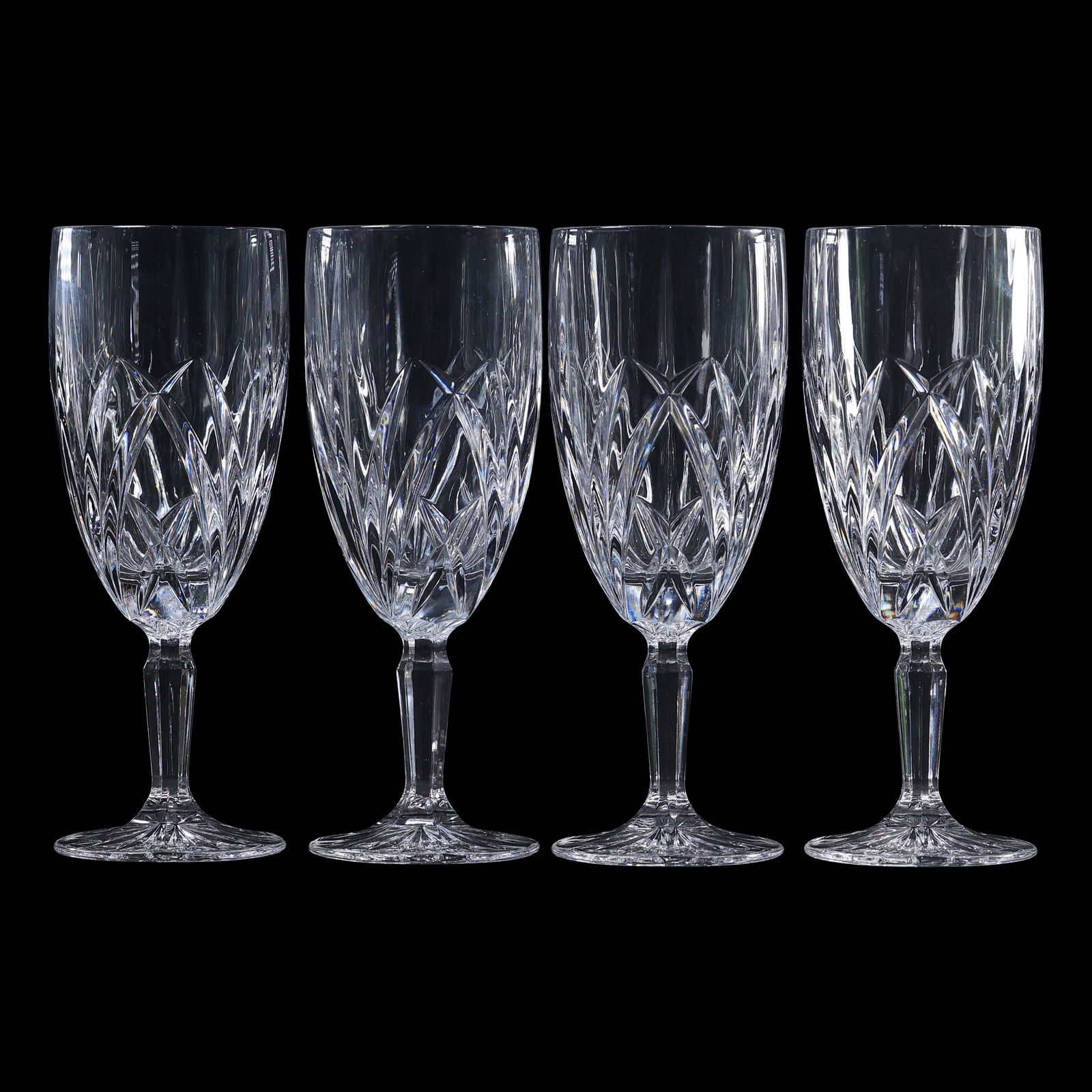 [4] Signed MARQUIS by WATERFORD Crystal Glass Cocktail Stemware Glasses (1 of 17)