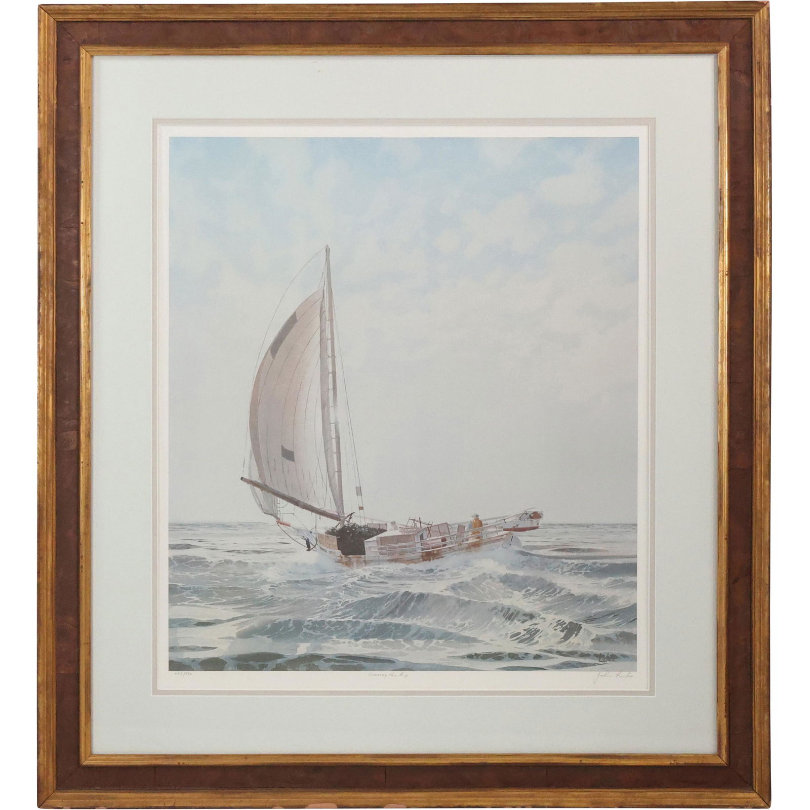 John D. Lutes; 20thC. American Lithograph Signed (1 of 12)