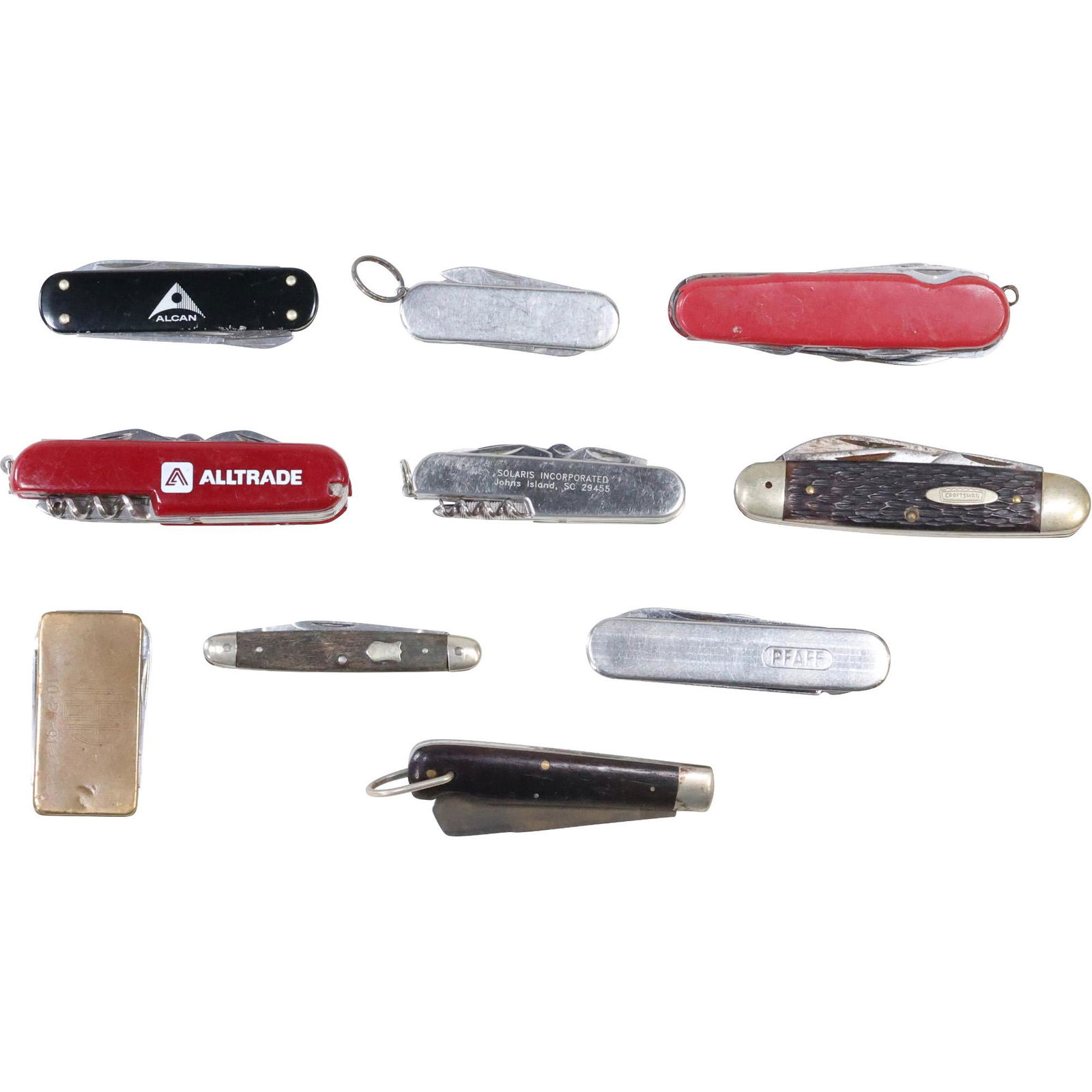 10 Assorted Estate Grouping POCKET KNIVES - Good Variety (1 of 12)