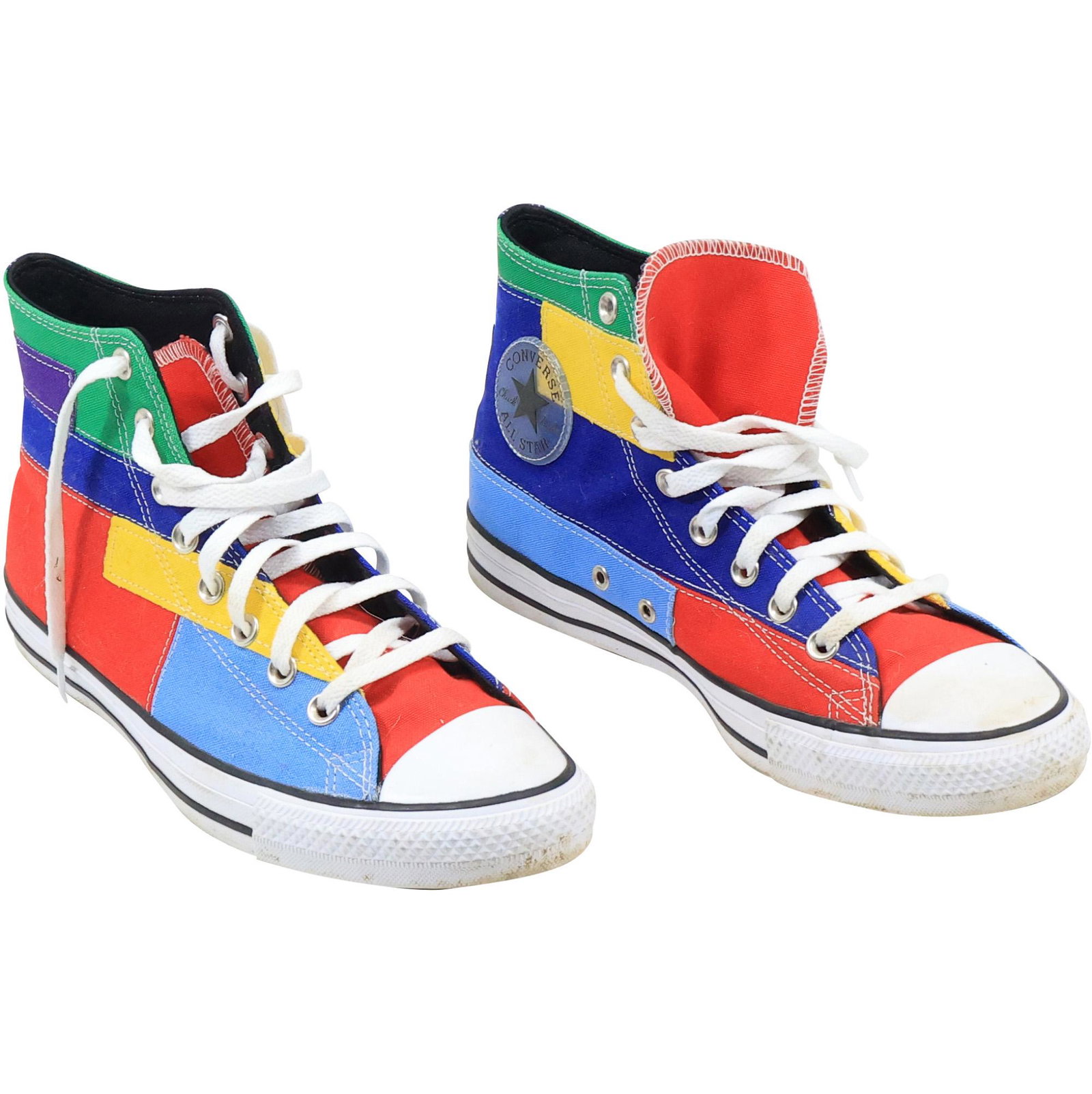CHUCK TAYLOR for CONVERSE ALL-STAR Multi Color Sneakers Size 9, U.S.: CHUCK TAYLOR for CONVERSE ALL-STAR Multi Color Sneakers Size 9, U.S.
