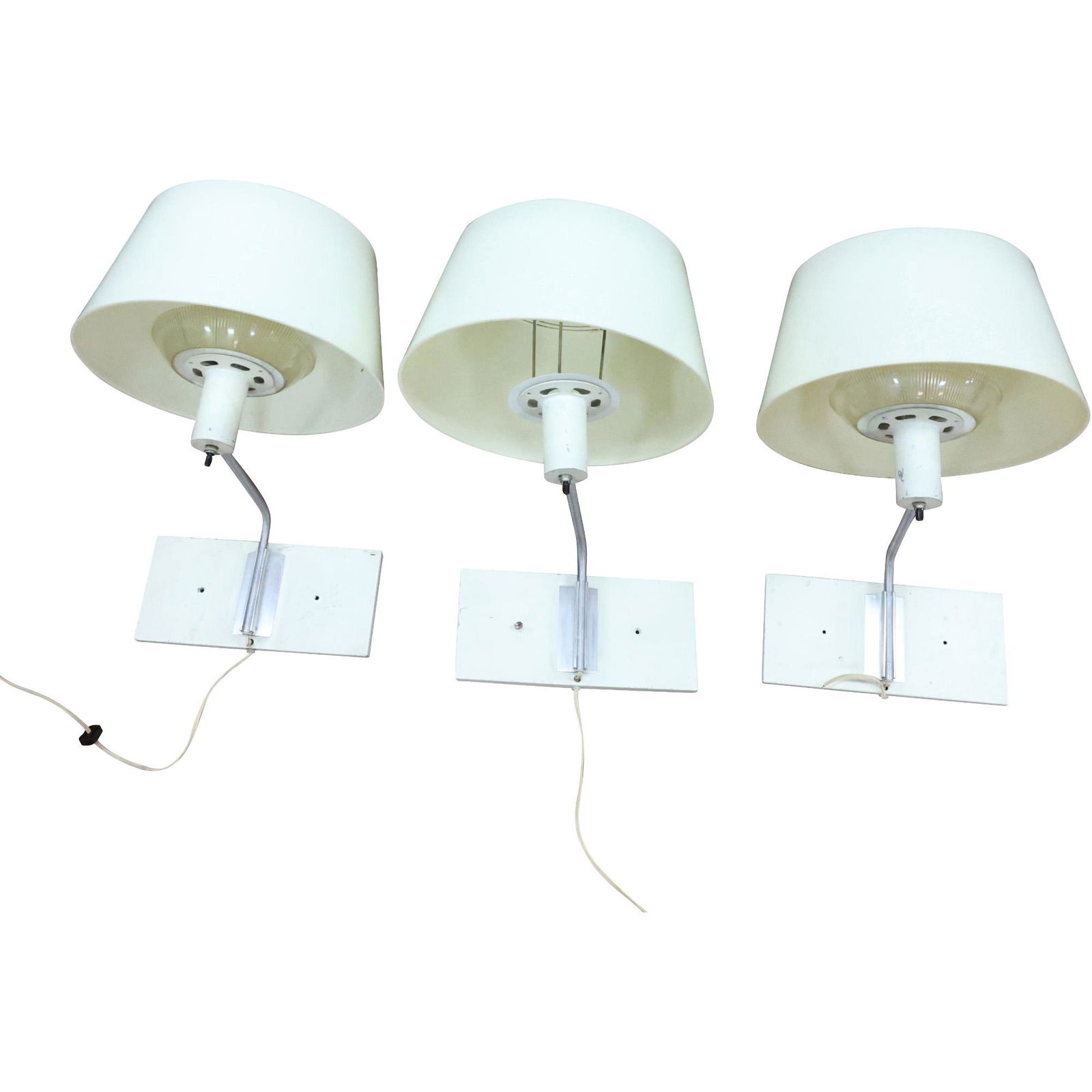 [3] Mid-Century Modern Wall Sconce Lights with Shades (1 of 12)