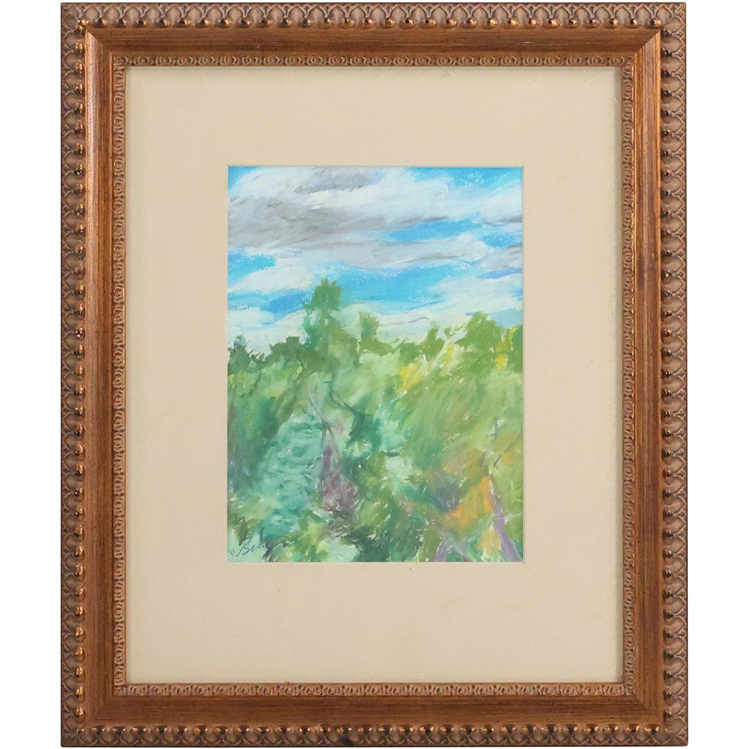 JEFFEREY BOYS 1950 PAFA . MFA Watercolor Painting Landscape, Signed, Framed (1 of 11)