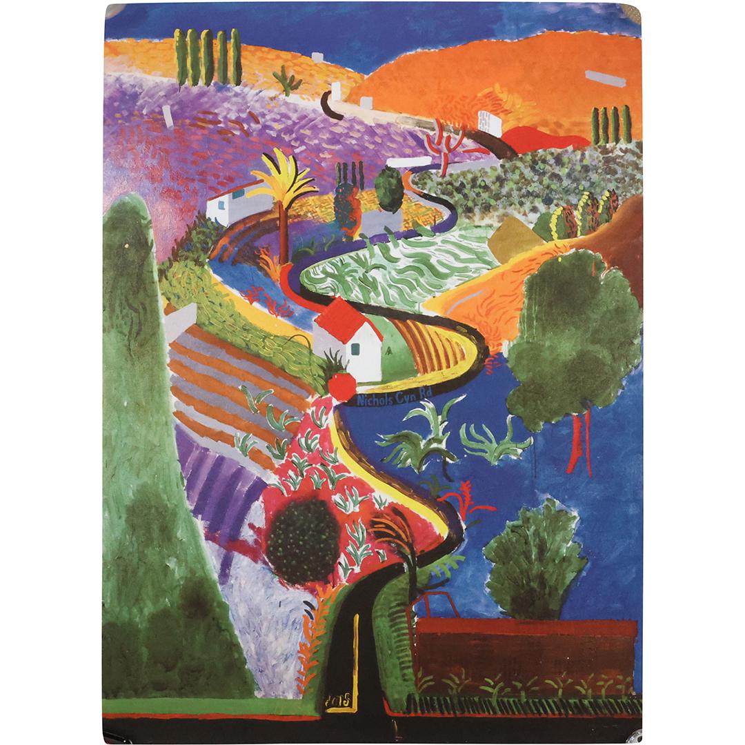 David Hockney - 'Nichols Canyon, 1980' - Offset Lithograph. (1 of 12)