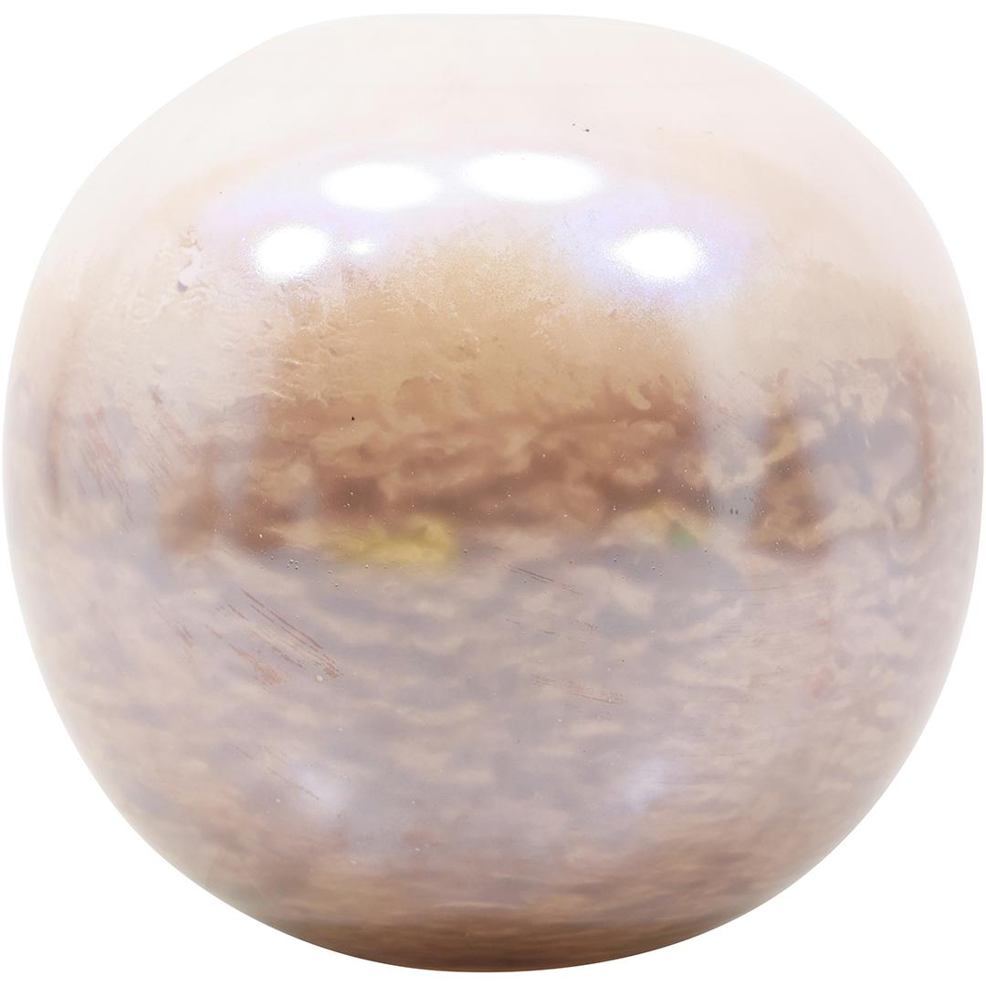 Round Sphere Pink Glass Vase (1 of 12)