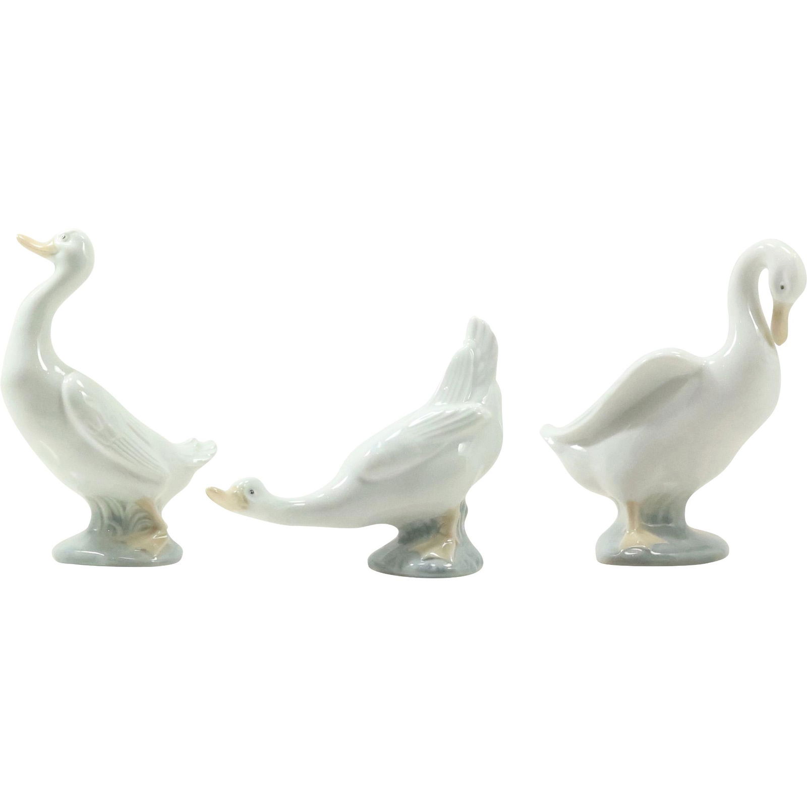 [3] NAO Lladro Fine Porcelain Geese Figures Statues (1 of 14)
