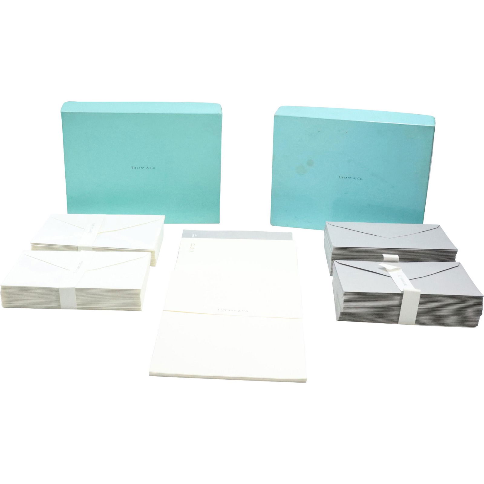 [2] Boxes TIFFANY & CO Stationary Paper and Envelopes Monogramed PSS (1 of 17)