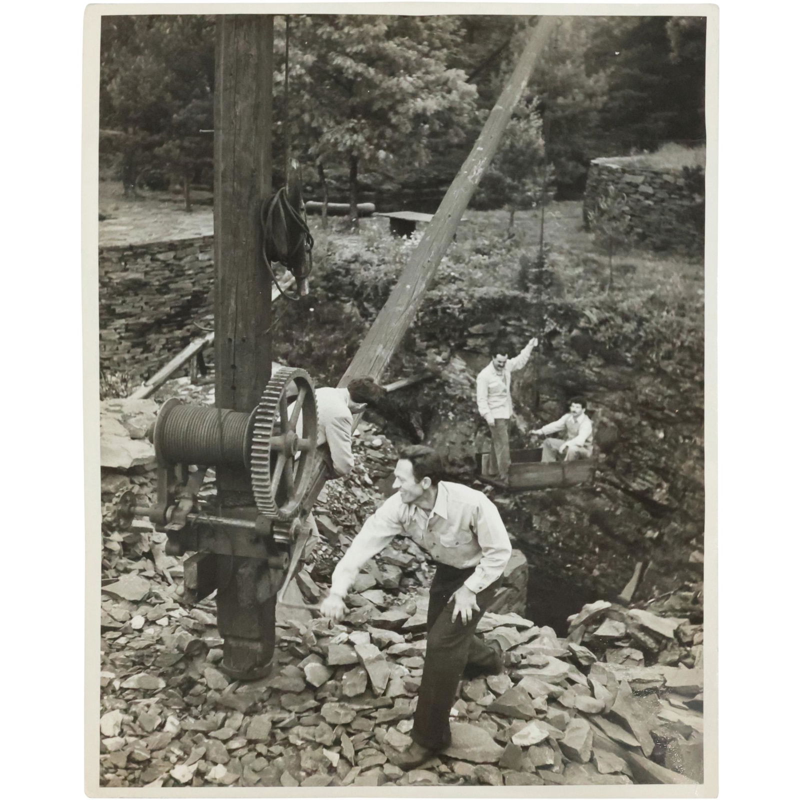 Harvey Fite - Opus 40 in Construction Photograph by Martha Holmes (1 of 12)