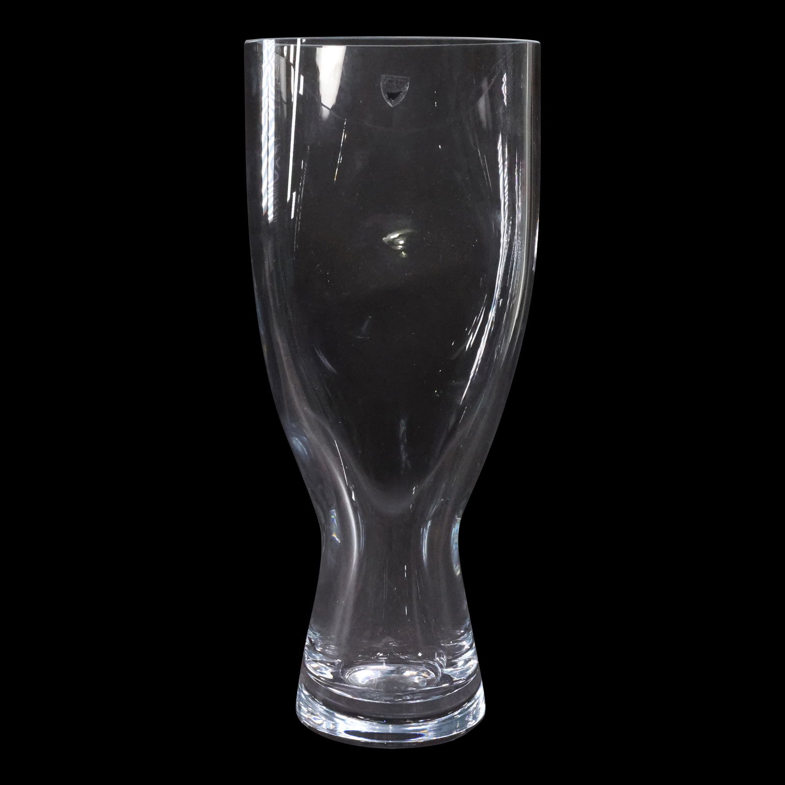 ORREFORS Crystal Glass Vase 13.5 inches height with Box (1 of 9)