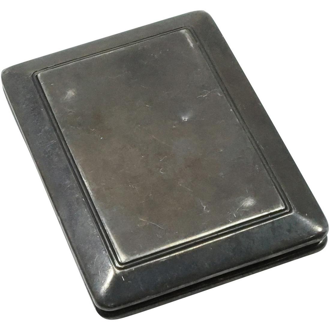 Sterling Silver Victorian Match Holder Case, marked Sterling T55 (1 of 9)