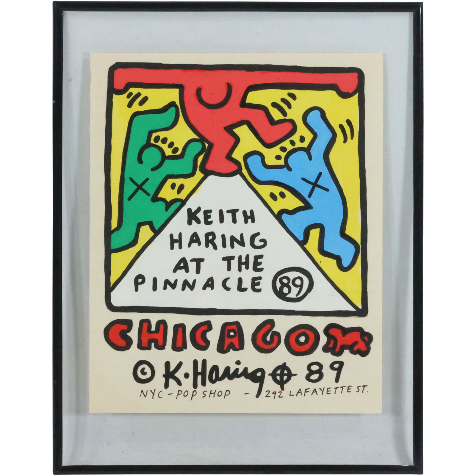 Keith Haring(after); 20thC. Felt -Tip Drawing (1 of 12)