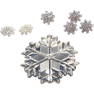 Sterling Silver Gorham Snowflake Oranament; 3 Snowflake Earrings, 2 Snowflake Pendants, Ring