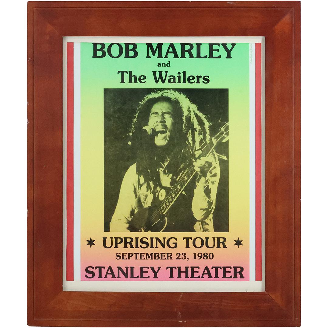 Bob Marley Broadside Concert Poster - Framed (1 of 11)