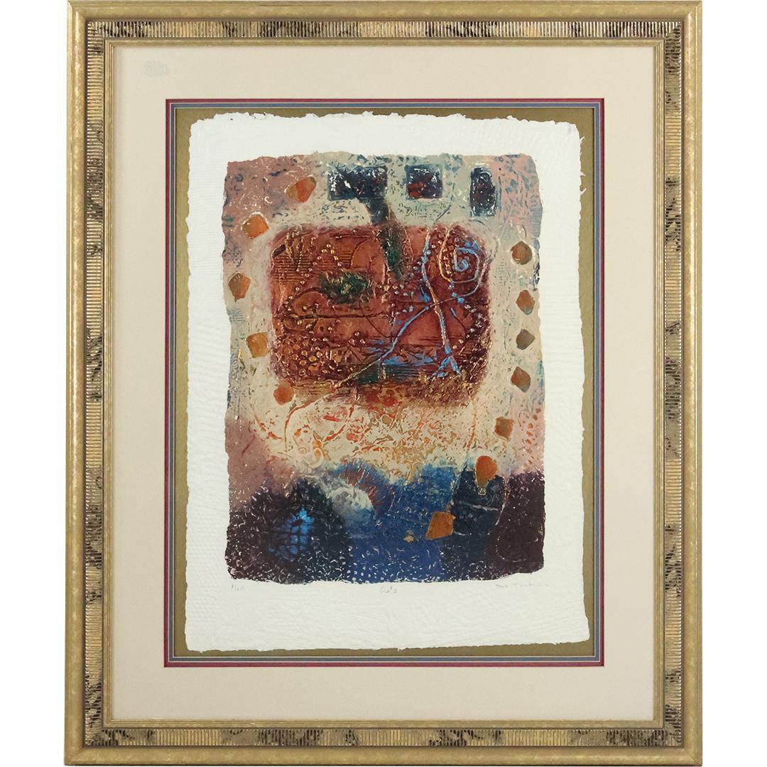 David Dodsworth, Gala I, Hand Signed Mixed Media Artist Edition #13;Framed (1 of 16)
