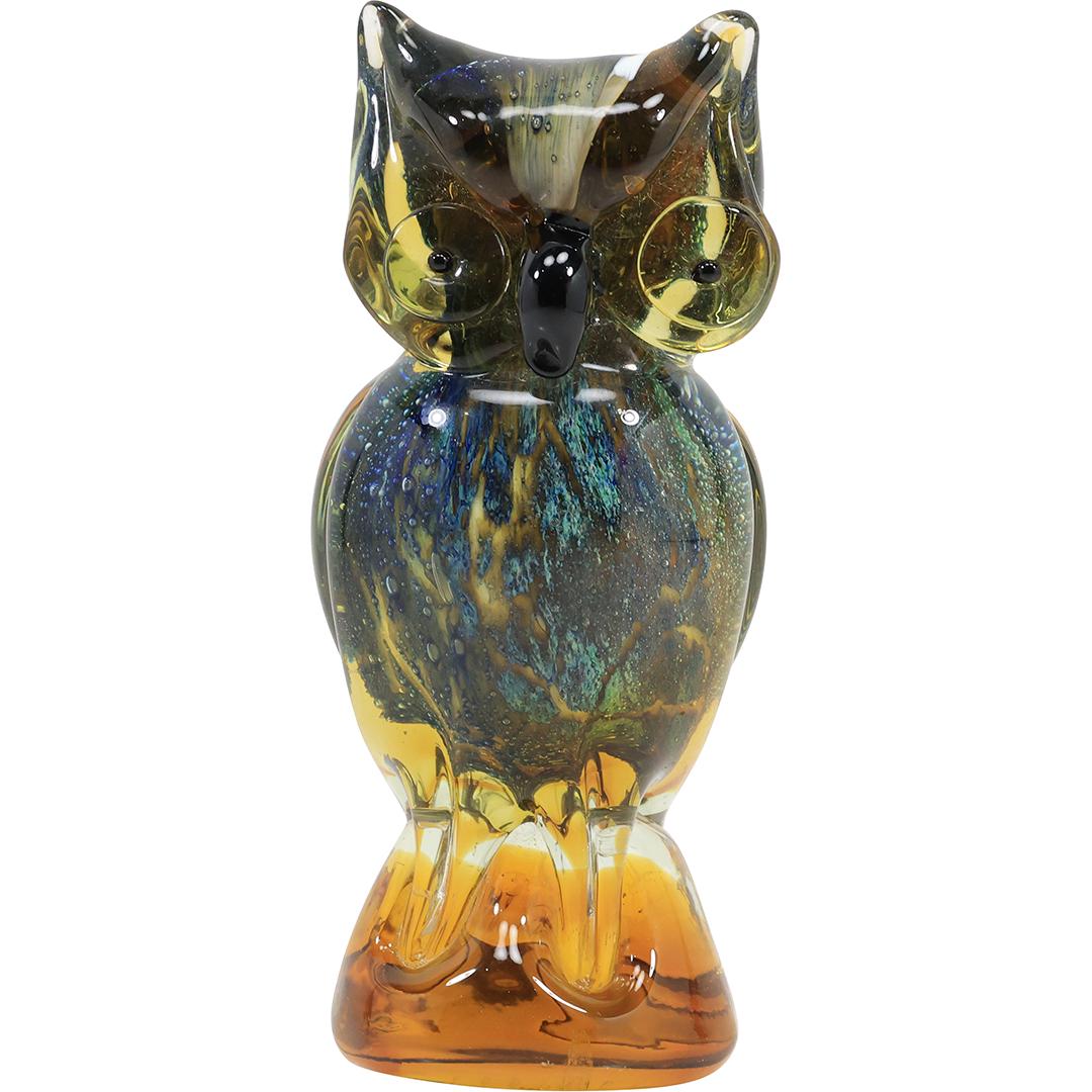 Murano Art Glass OWL Figure Statue Sculpture 8.5 inches height (1 of 20)