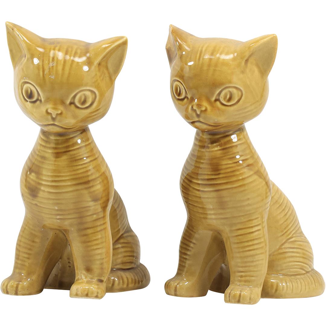 [2] Glazed Ceramic CAT Figure Statues 12 inches height (1 of 20)