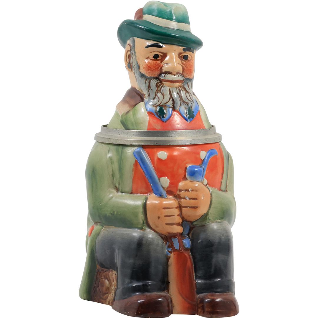 Goebel Merkelbach W. Germany Porcelain Stein German Hunter Figure (1 of 20)