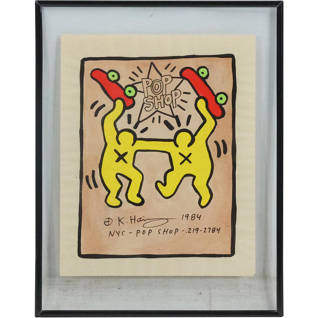 Keith Haring(after); 20thC. Felt -Tip Drawing (1 of 13)