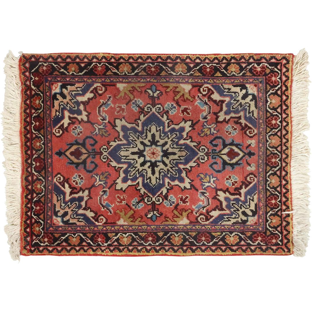 Hand Made Persian Wool Scatter Rug with Center Medallion 23 in. x 32 in. (1 of 8)