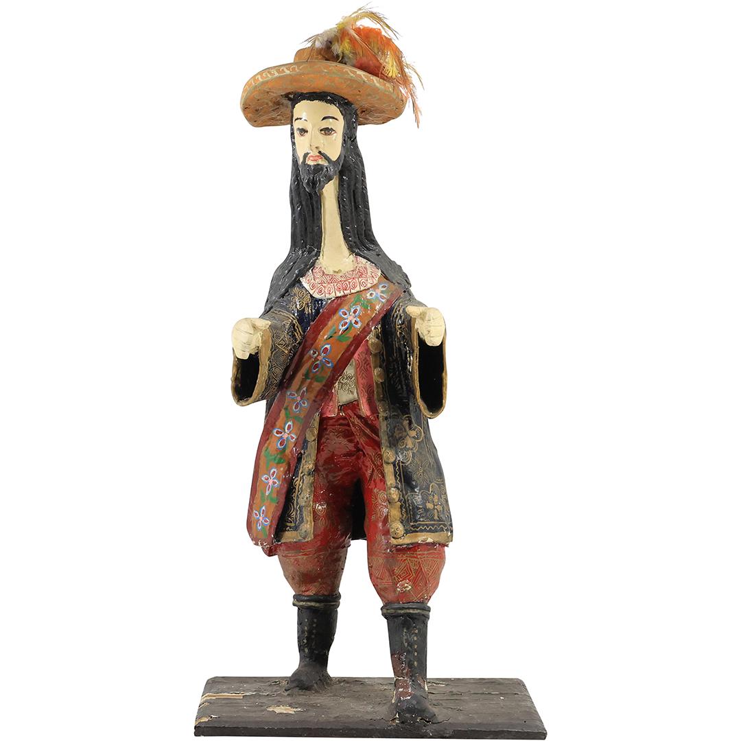Spanish Musketeer Mendivil Hand Painted Composition Figure Statue 24 inches height (1 of 19)