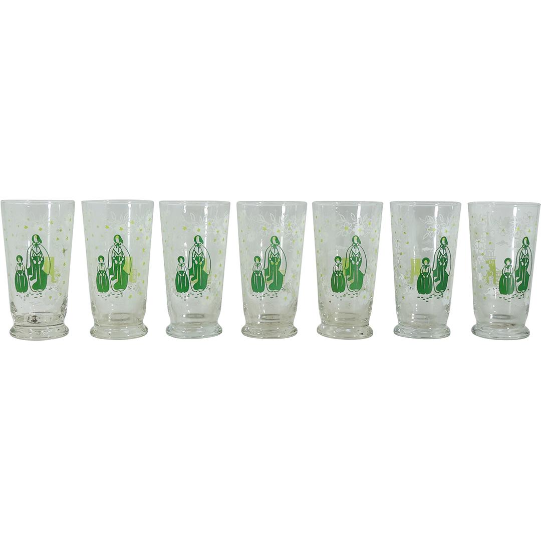 [7] Libbey "Colonial New England" Highball Glasses (1 of 17)