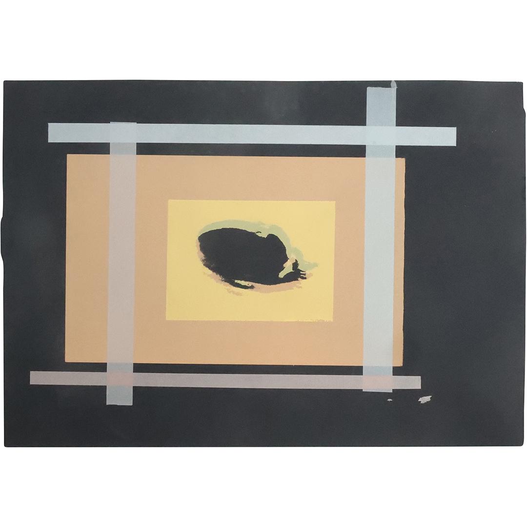 Modern Design Abstract Lithograph on Paper 15 in. x 21.25 in. (1 of 11)