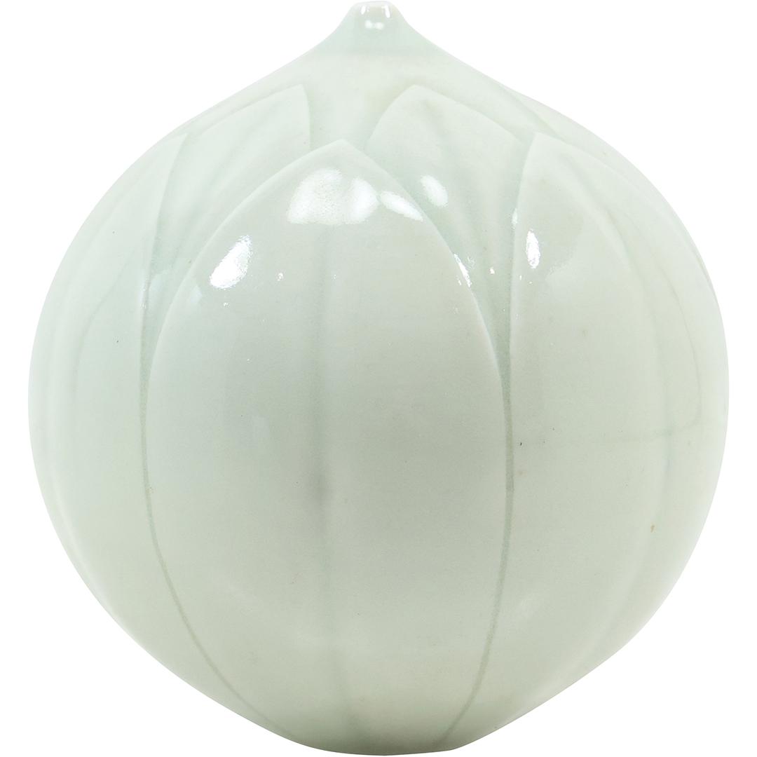 Fine Porcelain Lotus Leaves Bud Vase 4.75 inches height (1 of 11)