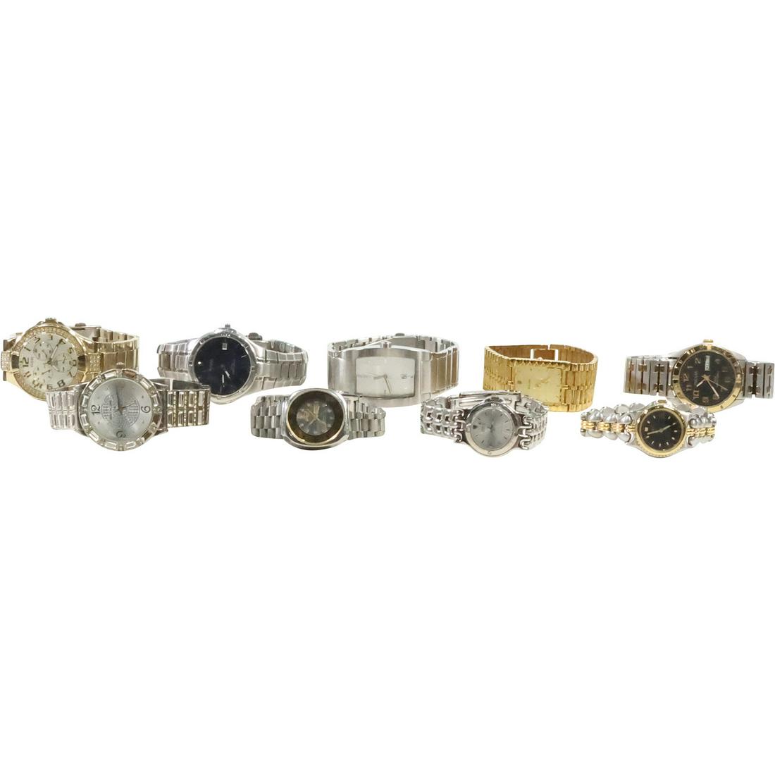 [9] Men's Assorted Wristwatches: Bulova, Guess, Pulsar, Orient, Pulsar, Guess, Wendy, Citizen, DKNY (1 of 20)