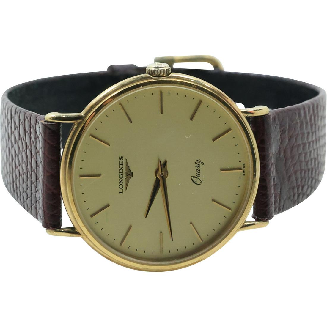 18K Gold Longines Quartz 1960-69 Wrist Watch (1 of 13)