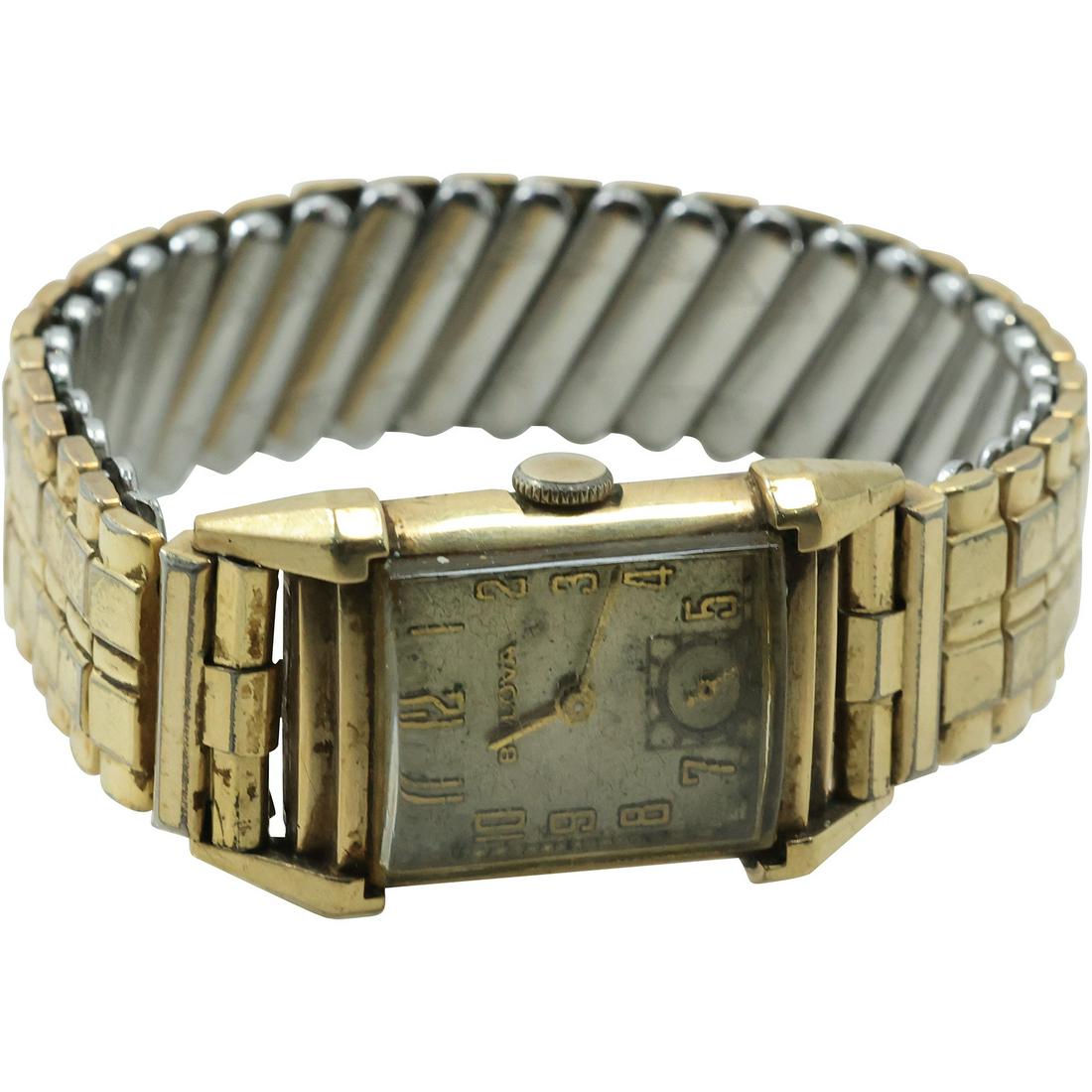 BULOVA 10K GF 1952 ZZ Model Wrist Watch, working: BULOVA 10K GF 1952 ZZ Model Wrist Watch, working