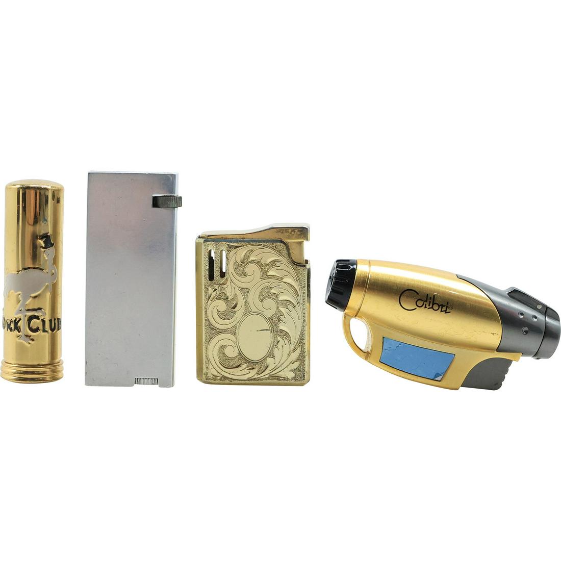 [4] Assorted: Grenade Lighter, Silver Lighter, Colibri Gold Tone Lighter, Stork Club Lipstick (1 of 17)
