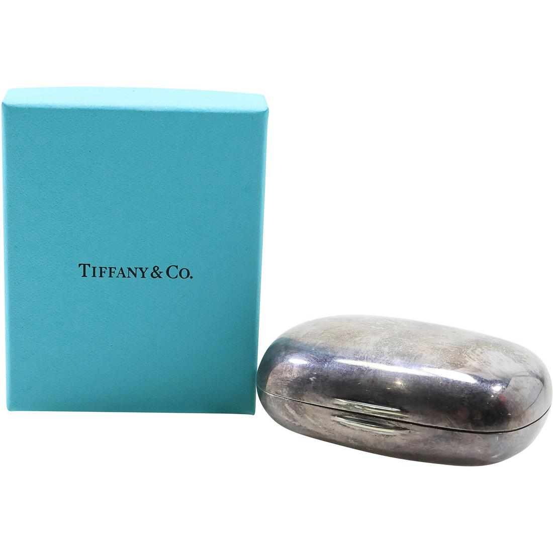 TIFFANY & CO MAKERS Silver Soldered Vintage Sterling Coin Purse with Box 3 1/2 in. x 2 1/2 in. (1 of 17)