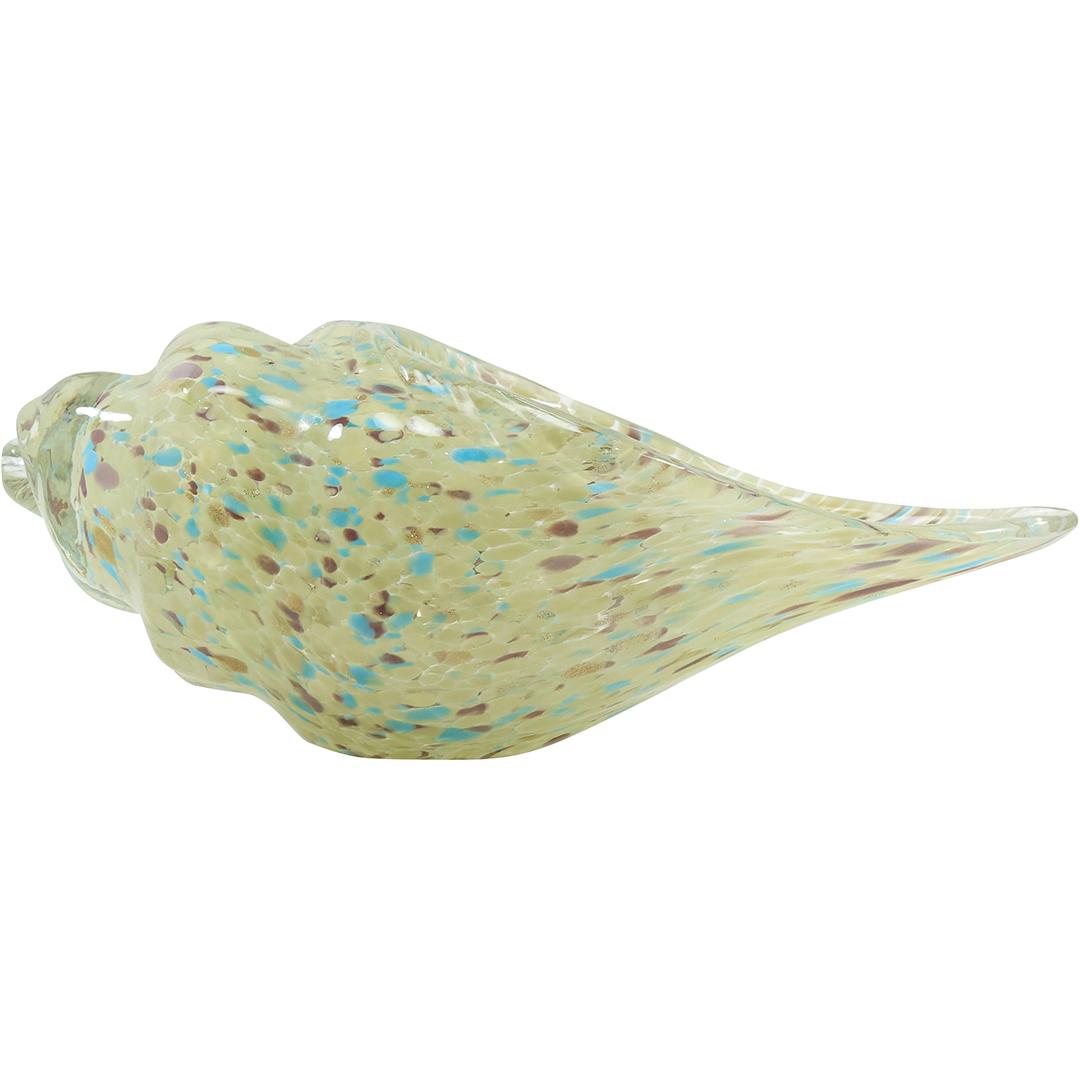 Murano Italian Art Glass Conch Shell Sculpture 8.5 inches length (1 of 11)