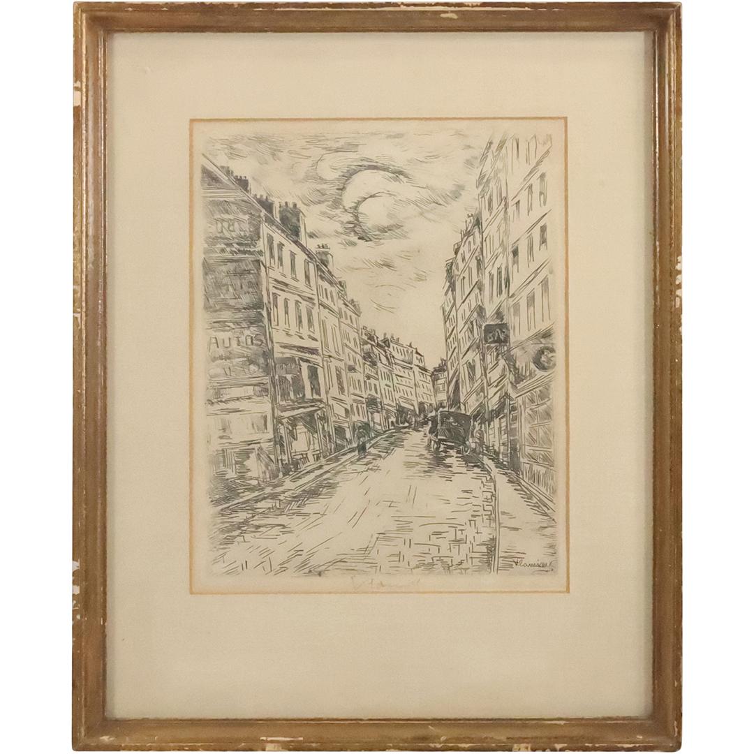 Maurice de Vlaminck; 20thC. French Etching Signed (1 of 14)