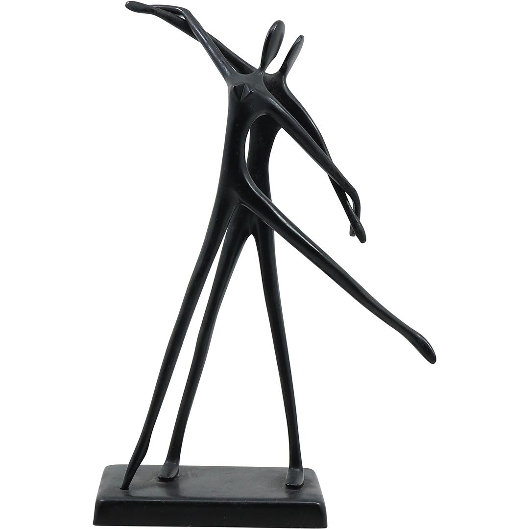 Bronze Modern Design Grouping Dancers Sculpture 11.5 inches height, Original Patina (1 of 18)