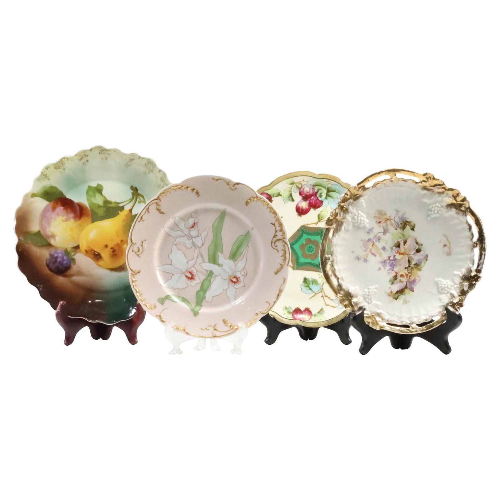 [4] Assorted Victorian Hand Painted Porcelain Cabinet Plates H&C Limoges France, Vienna Austria (1 of 20)
