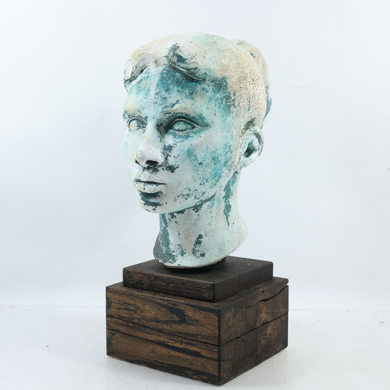 1960s Bust of Tatiana Padwa by Anton Refregier 1905-1979, Well Listed Artist, 16 inches height (1 of 20)