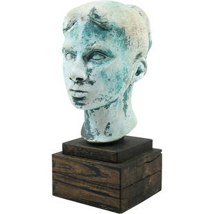 1960s Bust of Tatiana Padwa by Anton Refregier 1905-1979, Well Listed Artist, 16 inches height: 1960s Bust of Tatiana Padwa by Anton Refregier 1905-1979, Well Listed Artist, 16 inches height. Hard Plaster Sculpture. size: 16x10. ASKart: Anton L. Refregier (1905 - 1979) was active/lived in Califo