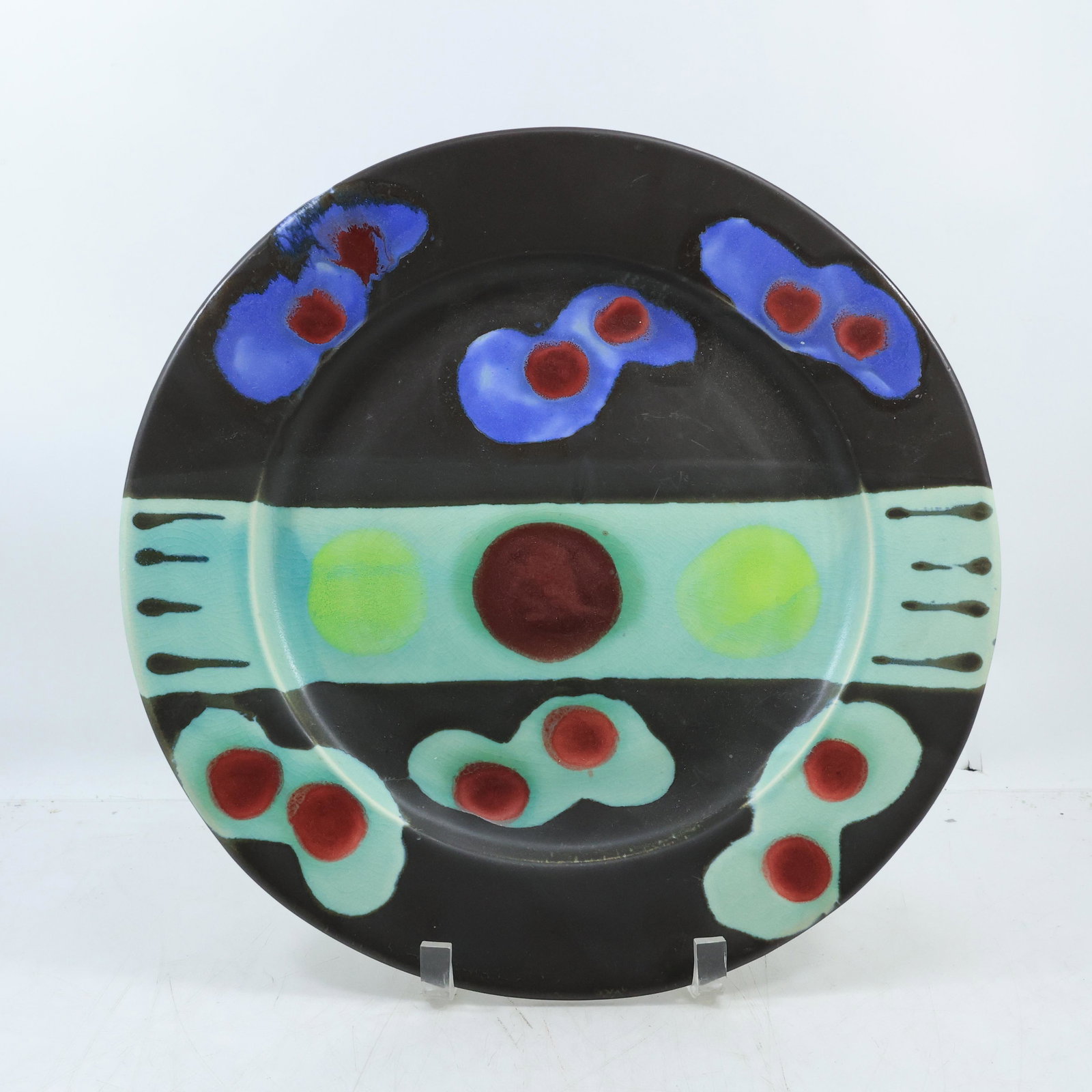 Abstract Design Ceramic Charger Plate 15.75 inches diameter (1 of 16)