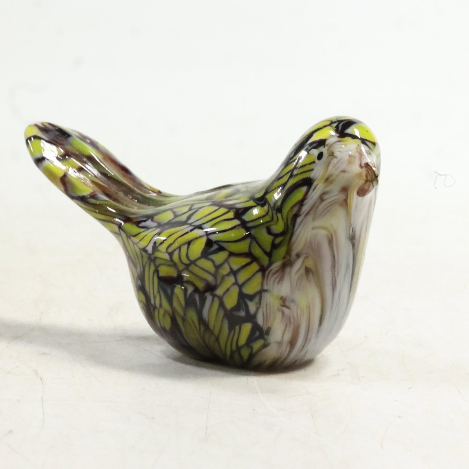 Italian Murano Art Glass BIRD Figure Statue 3.5 inches (1 of 8)