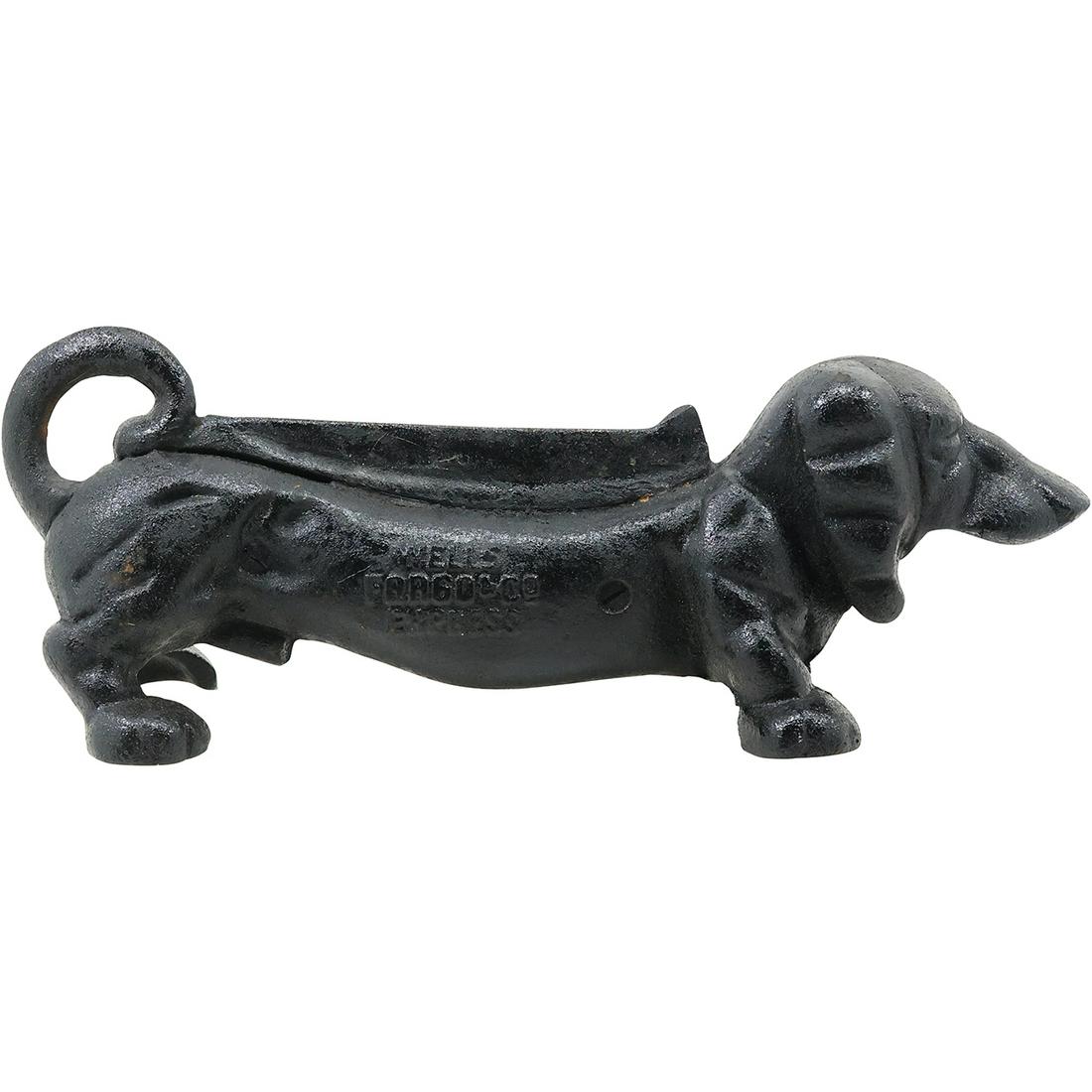 Design Toscano Weiner Dog Cast Iron Figurative Boot Scraper 13.5 inches length (1 of 20)